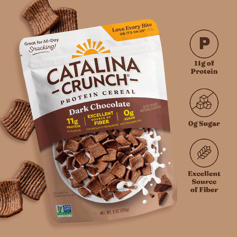 Dark Chocolate Cereal - Clean Style