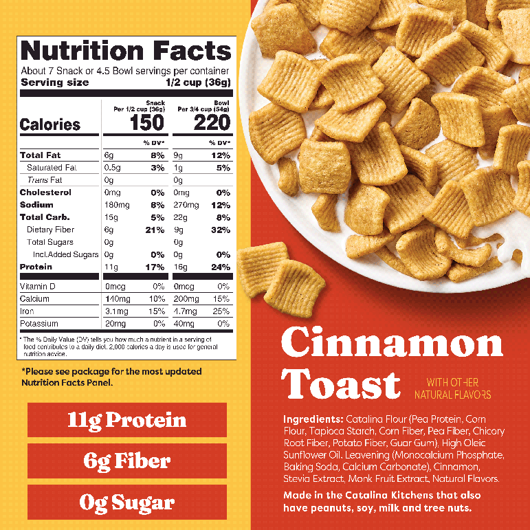 Cinnamon Toast Cereal - Soft Pick