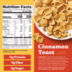 Cinnamon Toast Cereal - Active Ready
