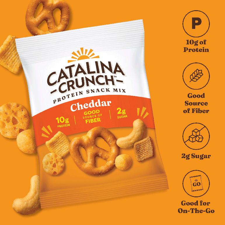 Cheddar Snack Size Snack Mix Multipack - Fresh Ready