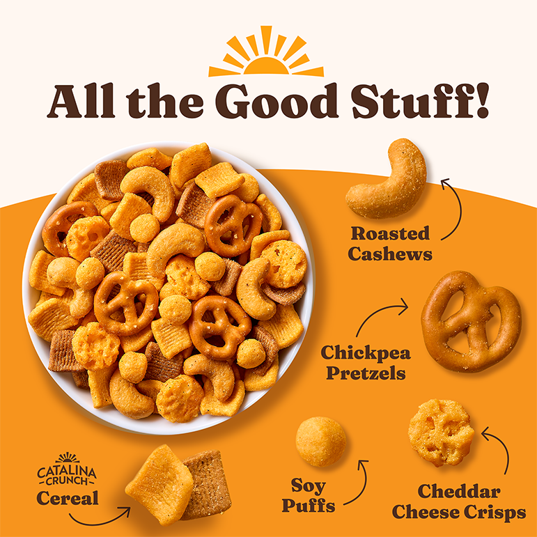Cheddar Snack Mix - Bright Touch