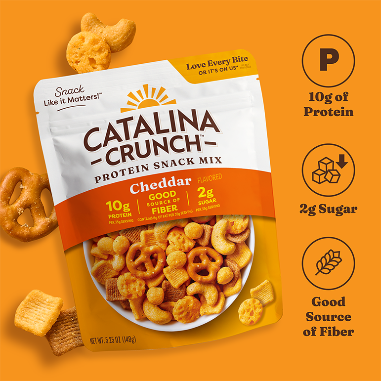 Cheddar Snack Mix - Bright Touch