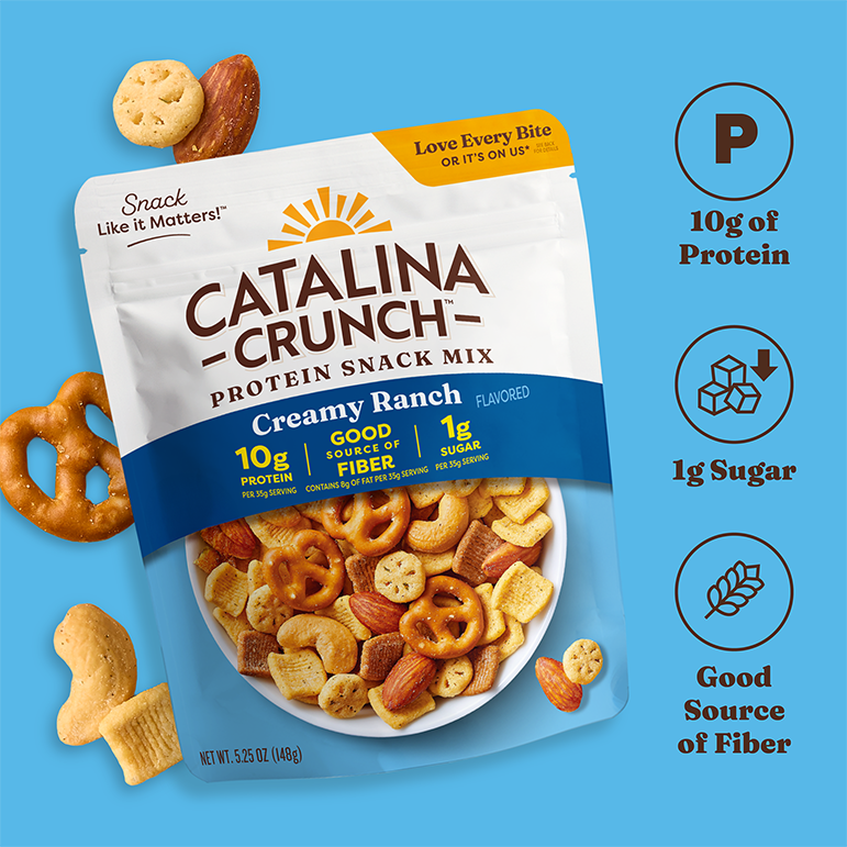 Creamy Ranch Snack Mix - Fresh Ready