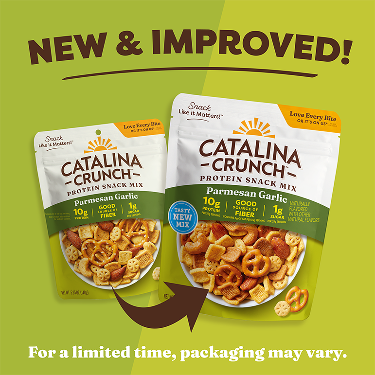 Parmesan Garlic Snack Mix - Daily Pick