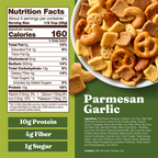 Parmesan Garlic Snack Mix - Clean Style
