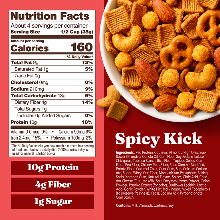 Spicy Kick Snack Mix - Easy Choice
