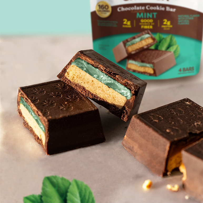 Mint Chocolate Cookie Bars - Premium Choice
