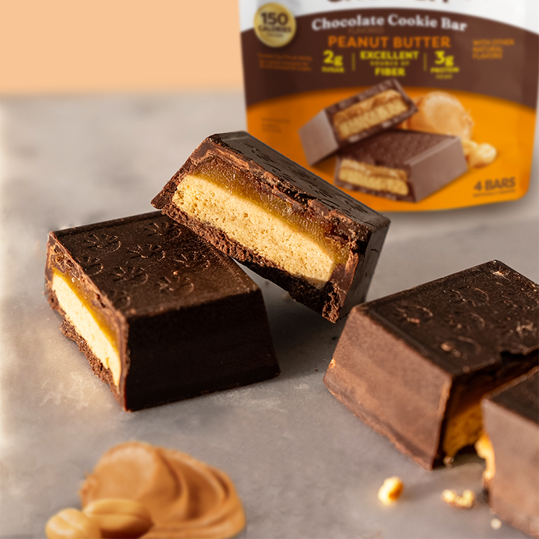 Peanut Butter Chocolate Cookie Bars - Modern Ready