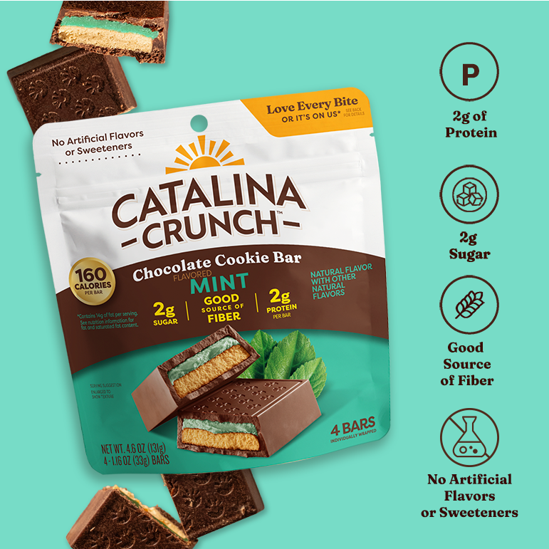 Mint Chocolate Cookie Bars - Premium Choice
