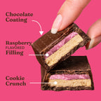 Raspberry Chocolate Cookie Bars - Easy Choice