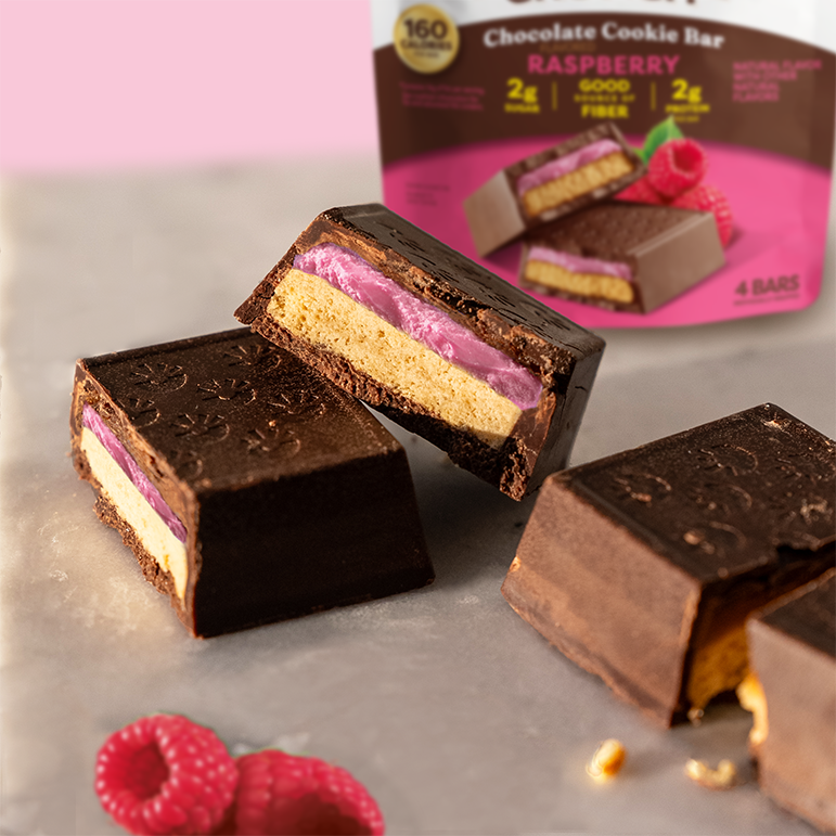 Raspberry Chocolate Cookie Bars - Soft Pick