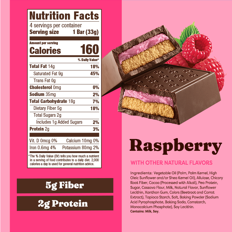 Raspberry Chocolate Cookie Bars - Soft Pick