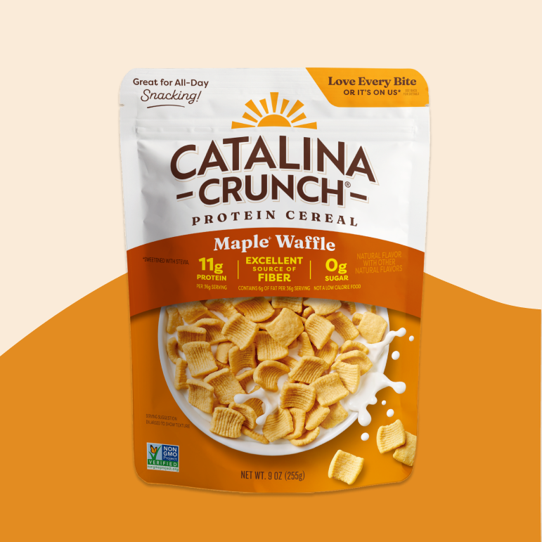 Maple Waffle Cereal - Distinct Premium Cereal Assortment
