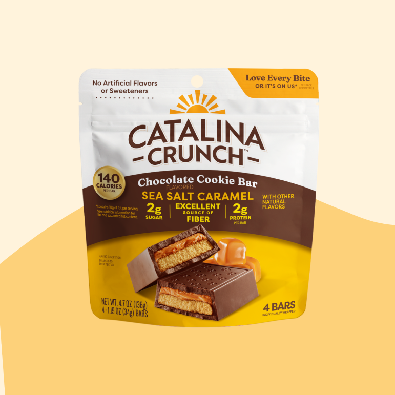 Sea Salt Caramel Chocolate Cookie Bars - Crisp Artisan Bar Assortment