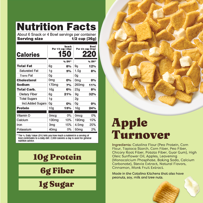Apple Turnover with Apples Cereal