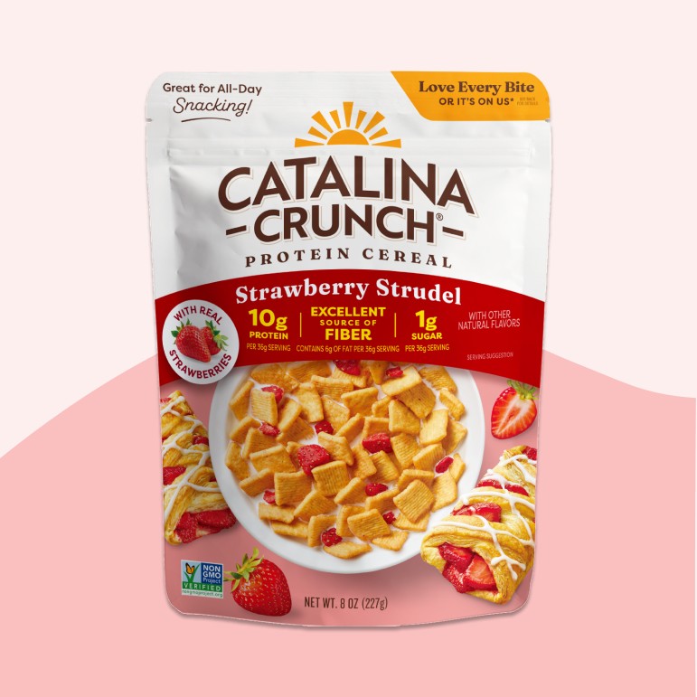 Strawberry Strudel with Strawberries Cereal - Dreamy Casual Cereal Assortment