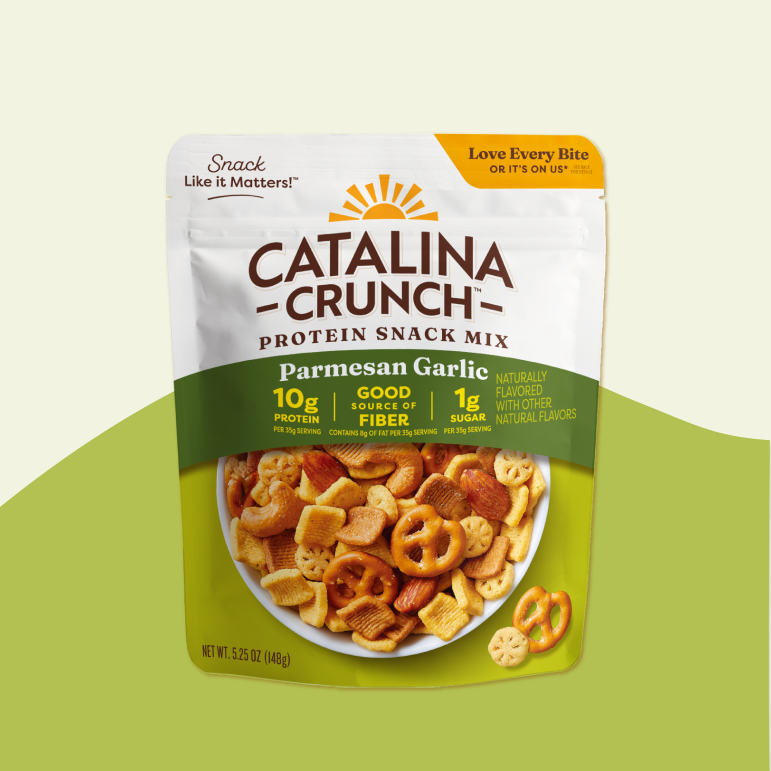 Parmesan Garlic Snack Mix - Delicate Lifestyle Mix Assortment