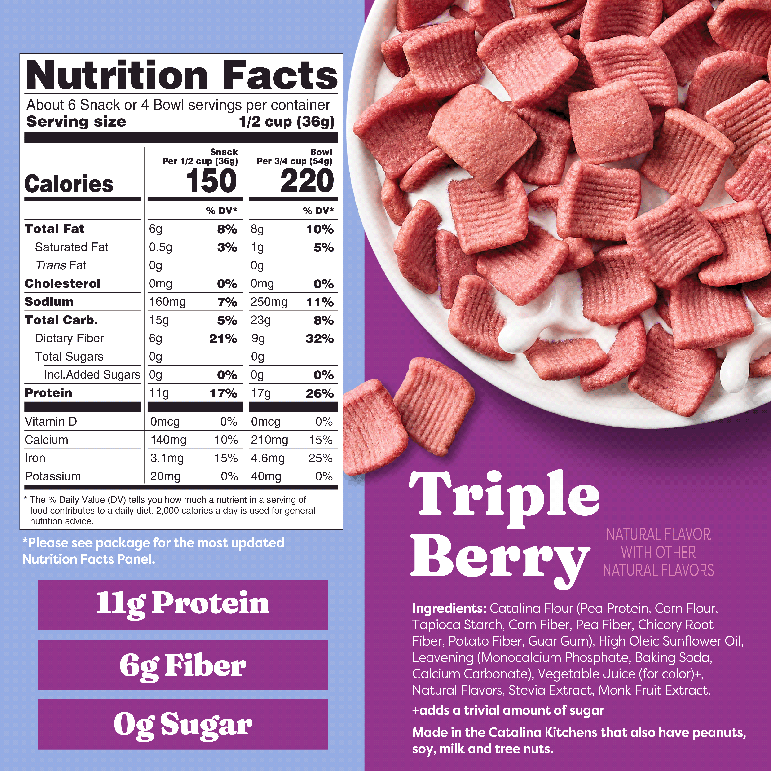 Triple Berry Blast Cereal