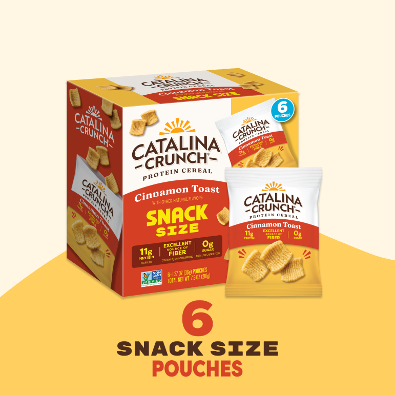 Cinnamon Toast Snack Size Cereal Multipack - Crisp Complete Multipack Assortment