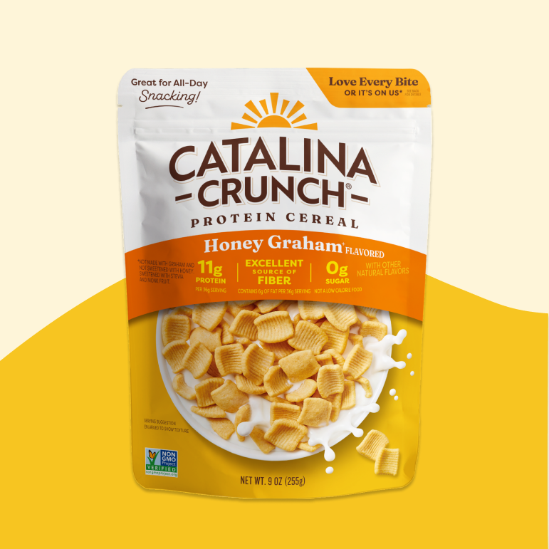 Honey Graham Cereal - Crisp Expressive Cereal Assortment