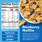 Blueberry Muffin with Blueberries Cereal
